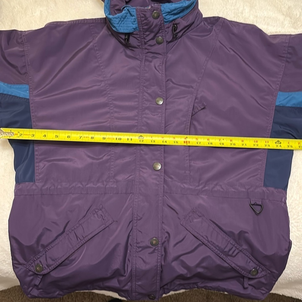 Vintage Head Purple and Blue ladies windbreaker, medium - Picture 3 of 7